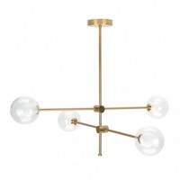 Distribuidor - Lâmpadas Diversas | Lâmpadas Modernas | LAMPARA JERUSALEN 4XG9 BRONCE 63X82X82 CM Ref: 154654012